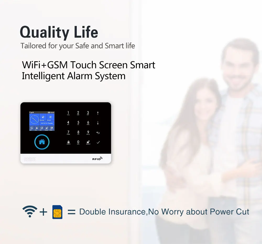 PGSTインテリジェントアラームデバイス、433MHzアンチ - Smart Home Automation Kit のレビューと価格