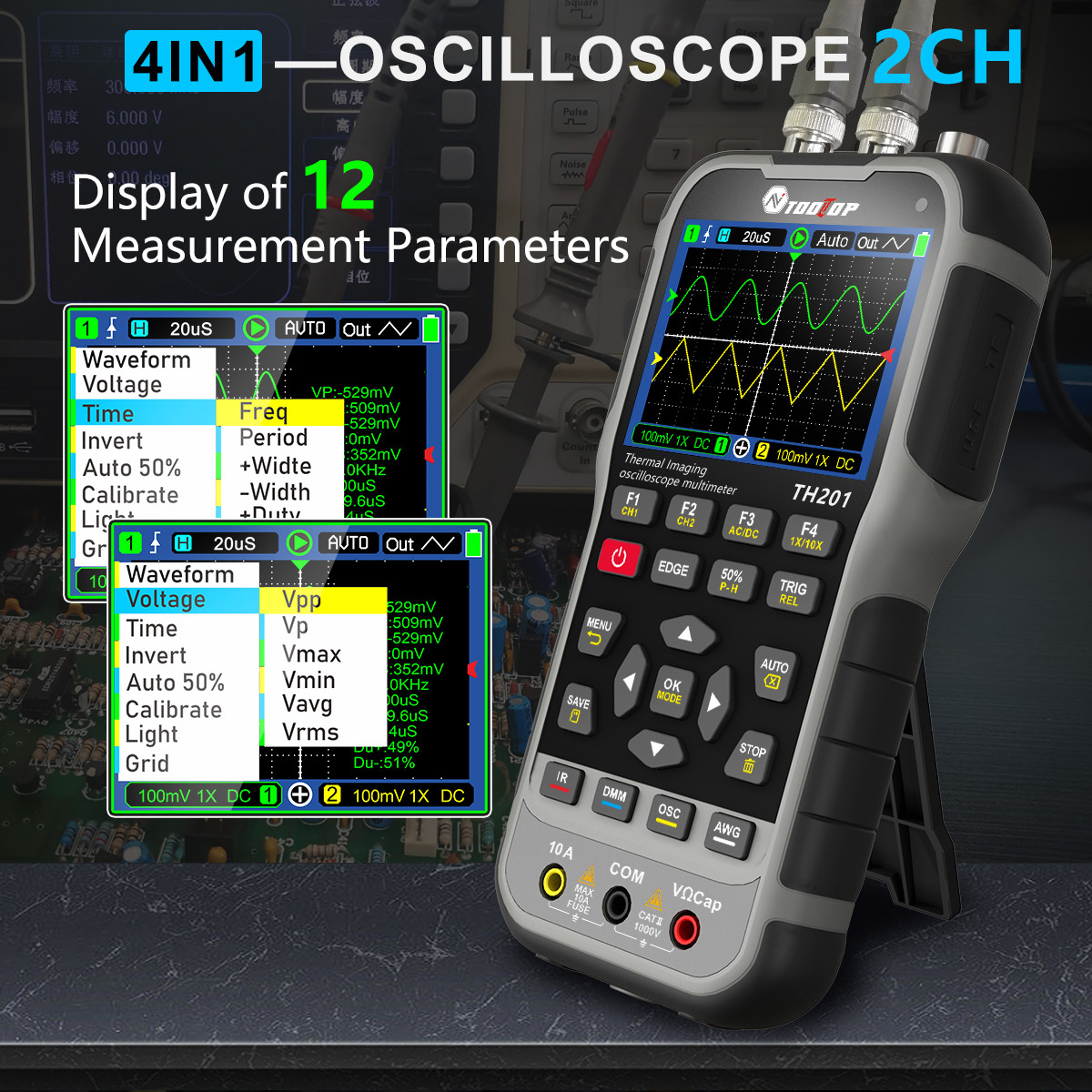 TOOLTOP TH201 4in1 サーマルイメージャ オ - Microcontroller Kit のレビューと価格