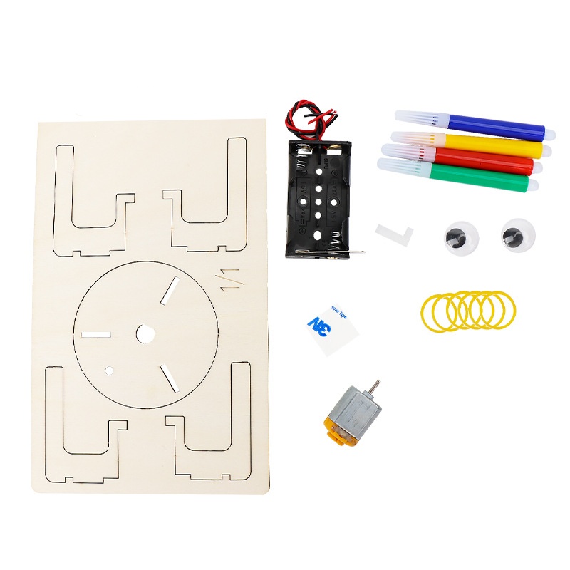 DIY 電動振動グラフィティロボット STEM 科学実験おも - Stem Robotics Kit のレビューと価格