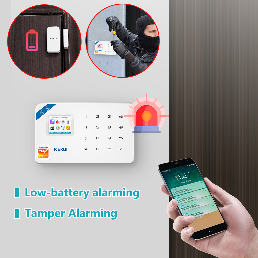 KERUI W181 警報システム Secutrity ホー - Smart Home Automation Kit のレビューと価格