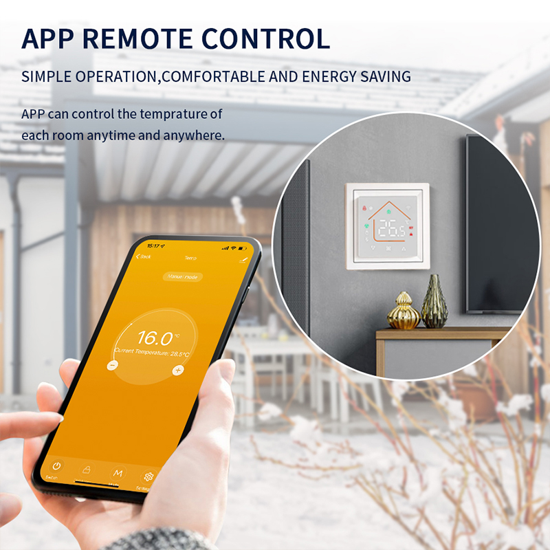 スマートWiFiサーモスタットはTuya Smart Lif - Wifi Thermostat のレビューと価格