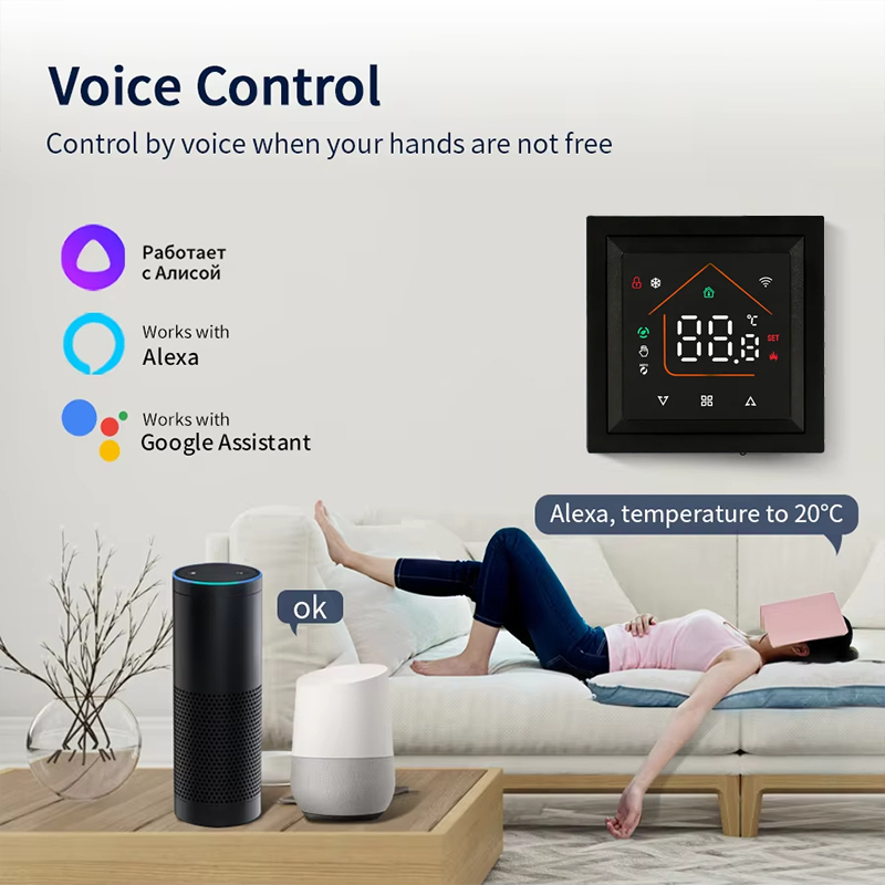 スマートWiFiサーモスタットはTuya Smart Lif - Wifi Thermostat のレビューと価格