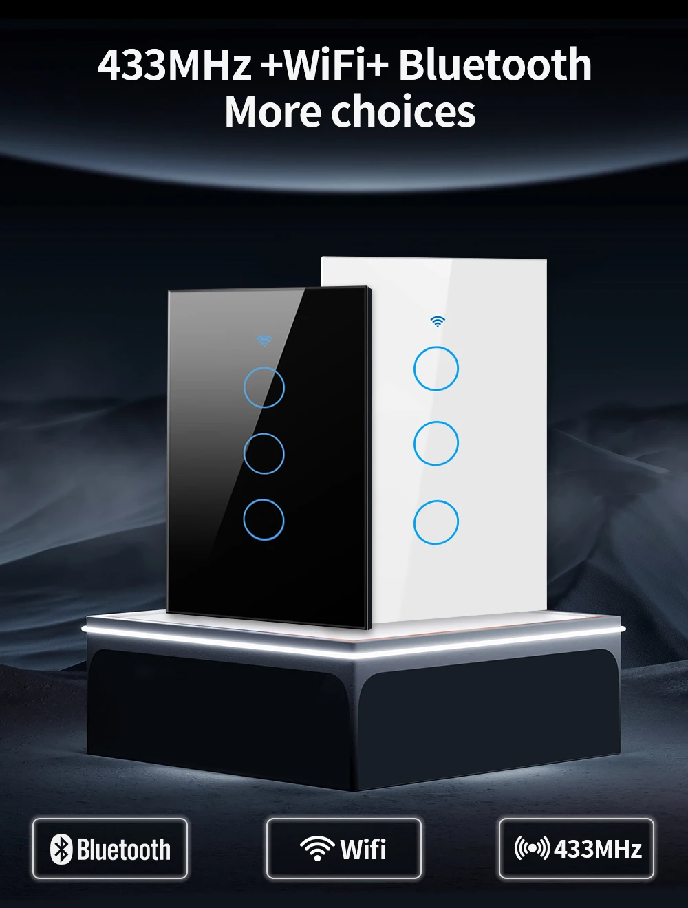 Tnce-WiFi, Zigbee,インテリジェントタッチウ - Smart Light Switch Wifi のレビューと価格