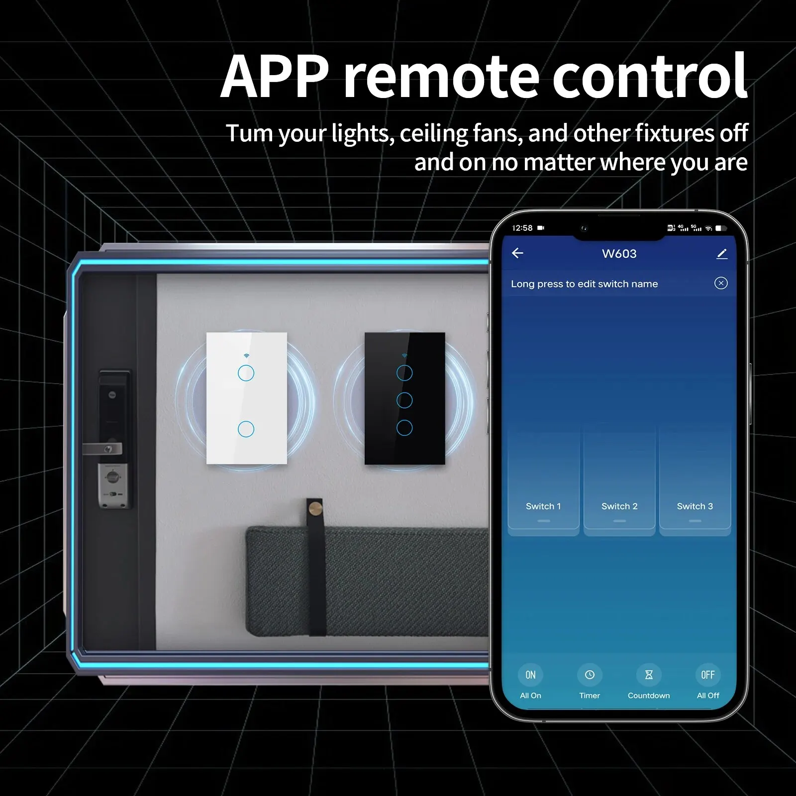 Tnce-WiFi, Zigbee,インテリジェントタッチウ - Smart Light Switch Wifi のレビューと価格