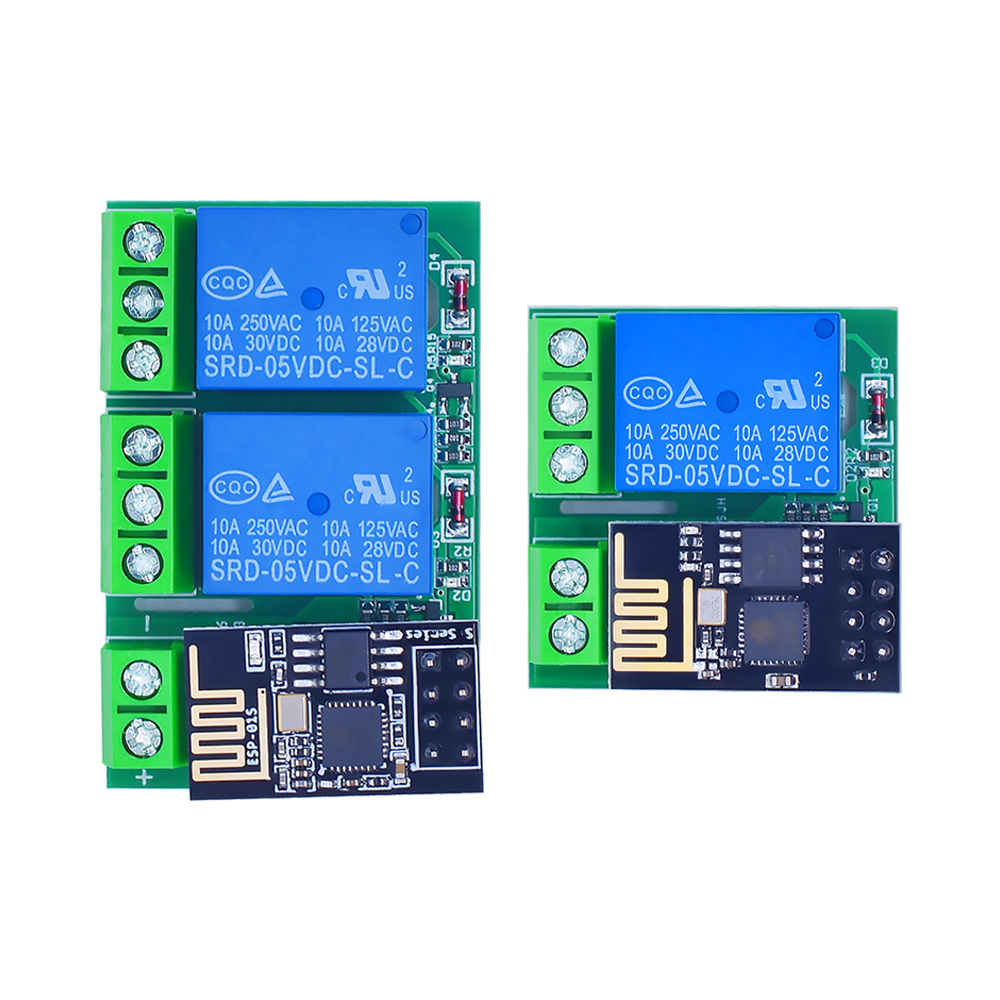 Wi-FiリレーモジュールESP-01 dc5v,リレーイン - Esp8266 Relay Module のレビューと価格