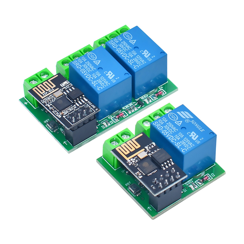 Wi-FiリレーモジュールESP-01 dc5v,リレーイン - Esp8266 Relay Module のレビューと価格