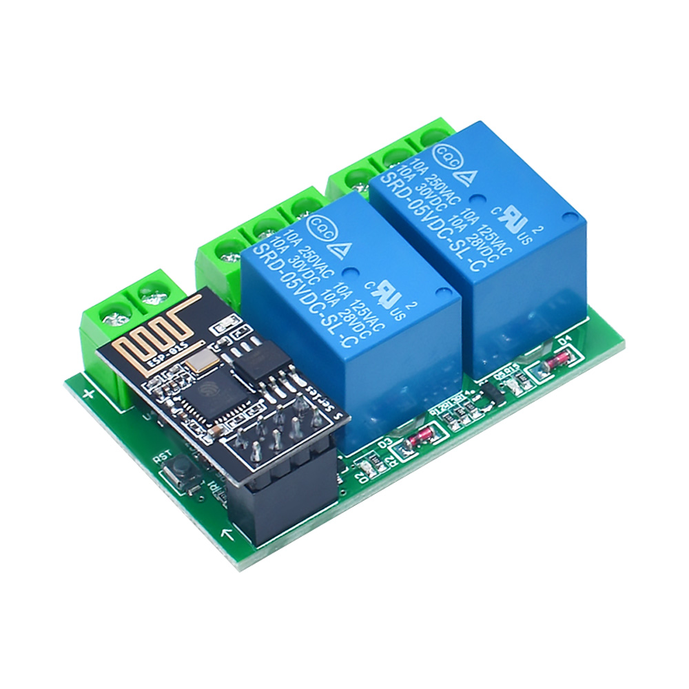 Wi-FiリレーモジュールESP-01 dc5v,リレーイン - Esp8266 Relay Module のレビューと価格