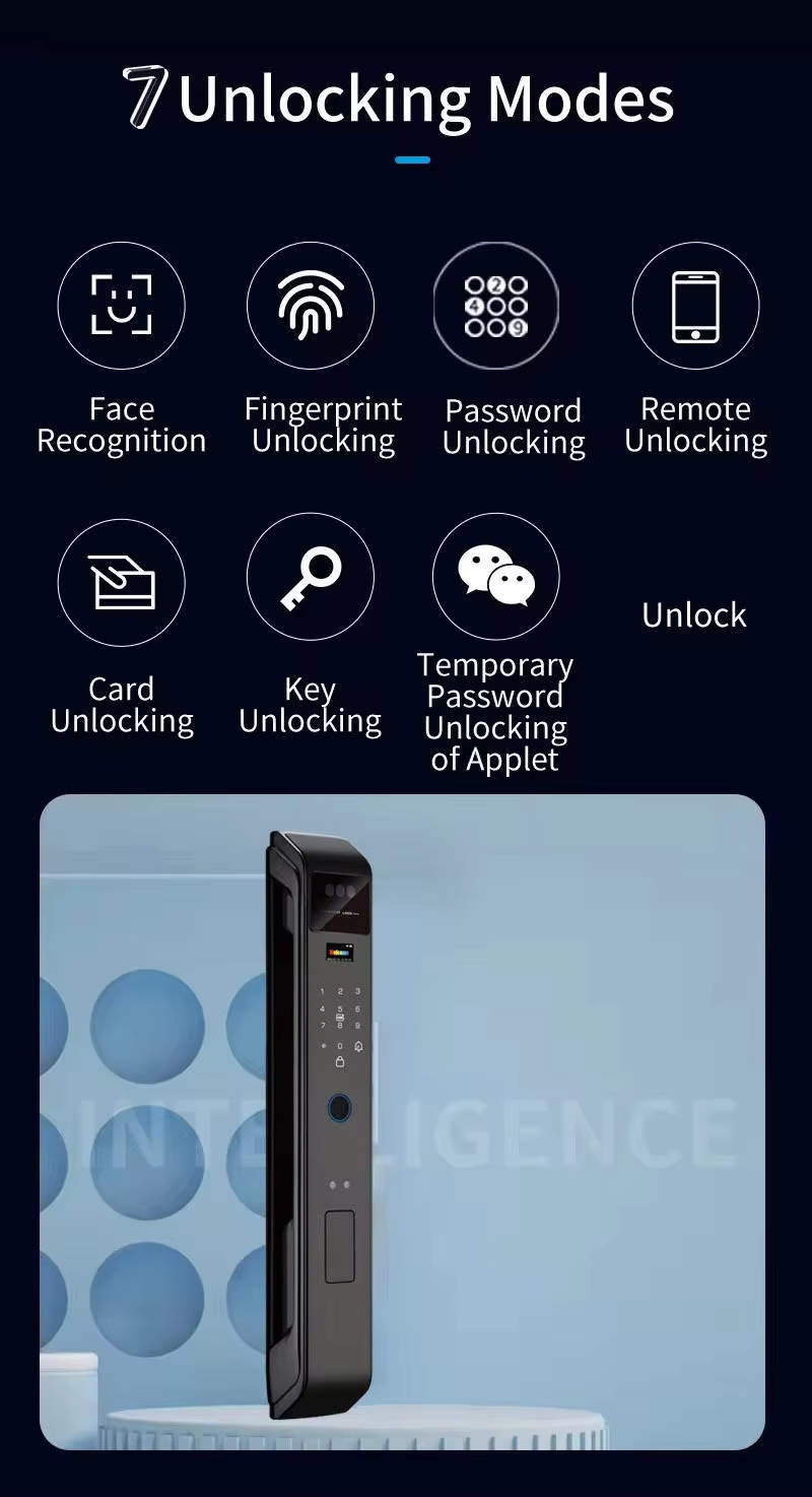 エンリケ・ウィッシュム 3D顔認証指紋認証WiFiスマートド - Smart Door Lock Wifi のレビューと価格