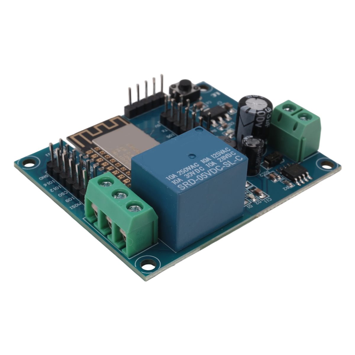 ✤ Wi-Fi中継コントローラーモジュール、DC 5V 8V - Esp8266 Relay Module のレビューと価格