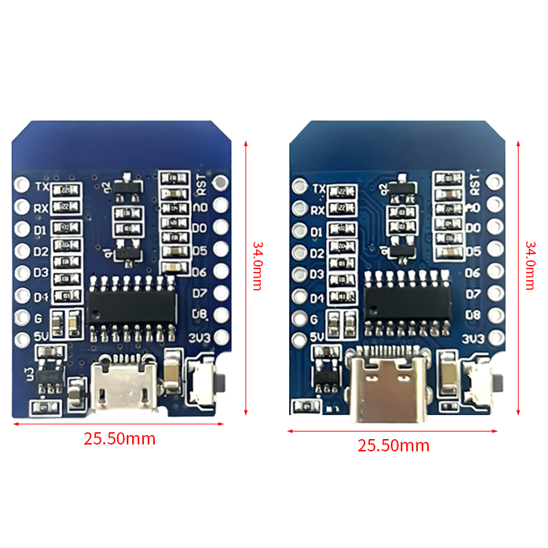 XCW WeMos D1 Mini TYPE-C/Micro - Esp8266 Relay Module のレビューと価格