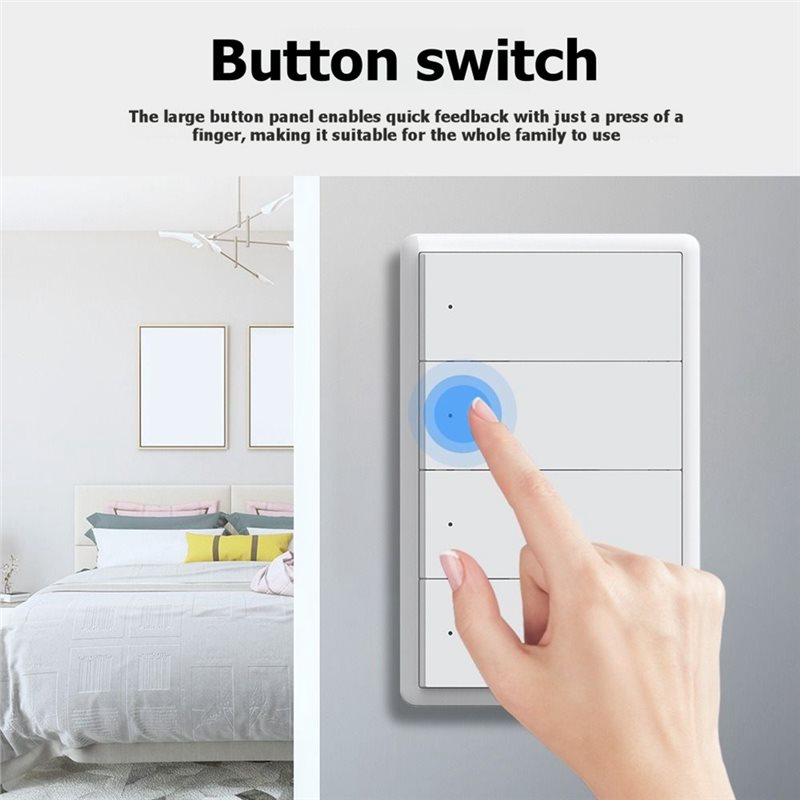 DTA4：スマートライトスイッチ用音声コントロール。Tuya - Smart Light Switch Wifi のレビューと価格