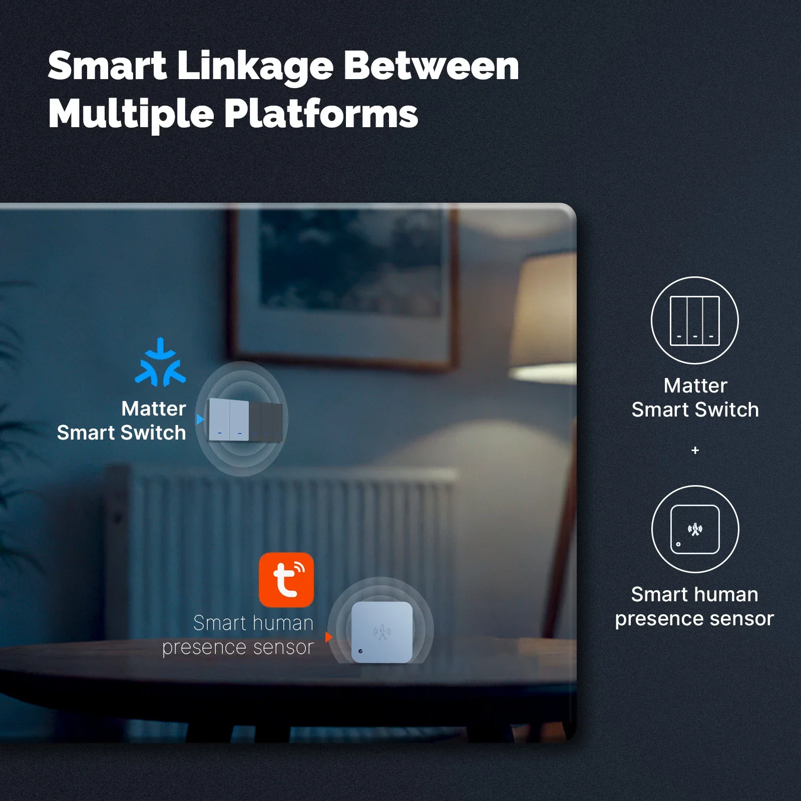 MOES Matter Tuya WiFi スマートライトボ - Smart Light Switch Wifi のレビューと価格