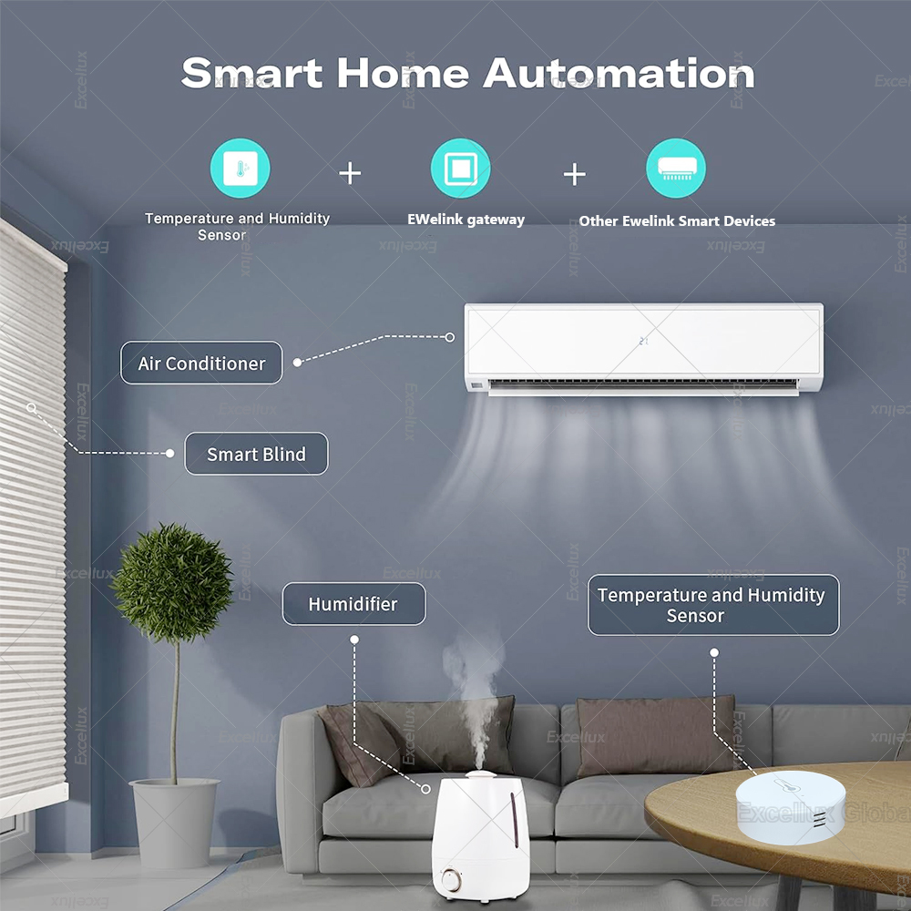EWelink スマート Zigbee 温度湿度センサーアプ - Smart Home Automation Kit のレビューと価格