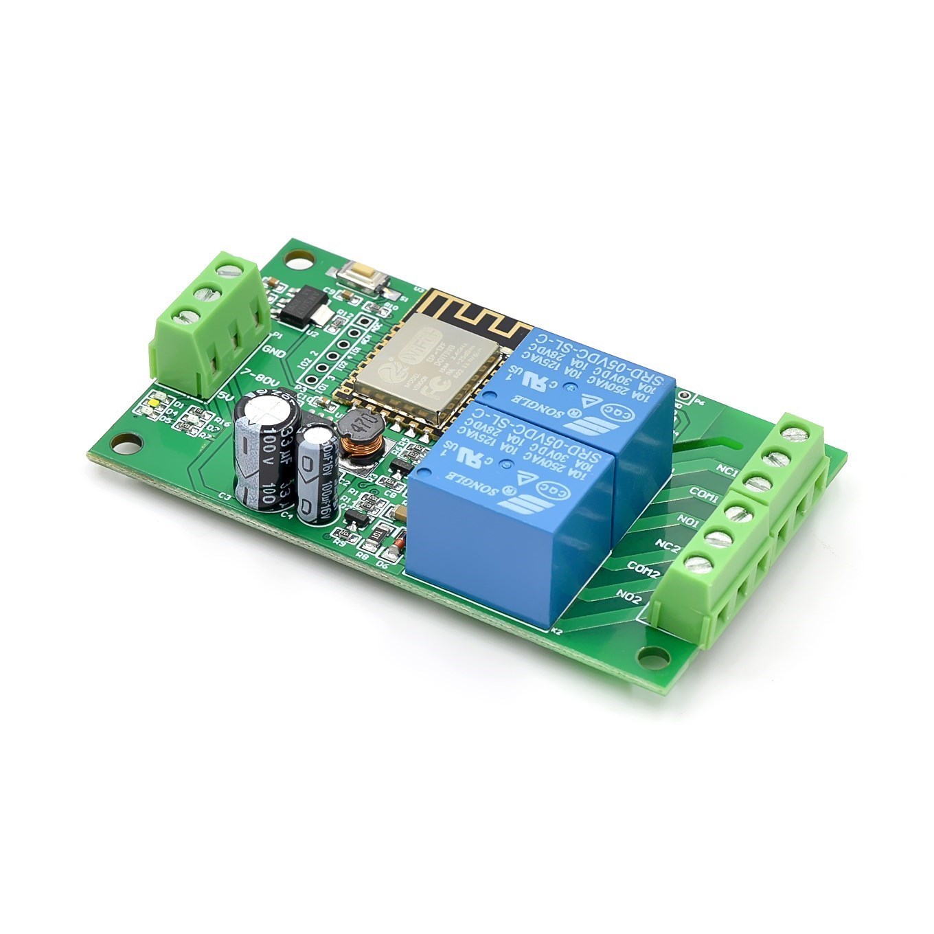 Wi-Fiリレーモジュール,ワイヤレス,iotスマートホーム - Esp8266 Relay Module のレビューと価格