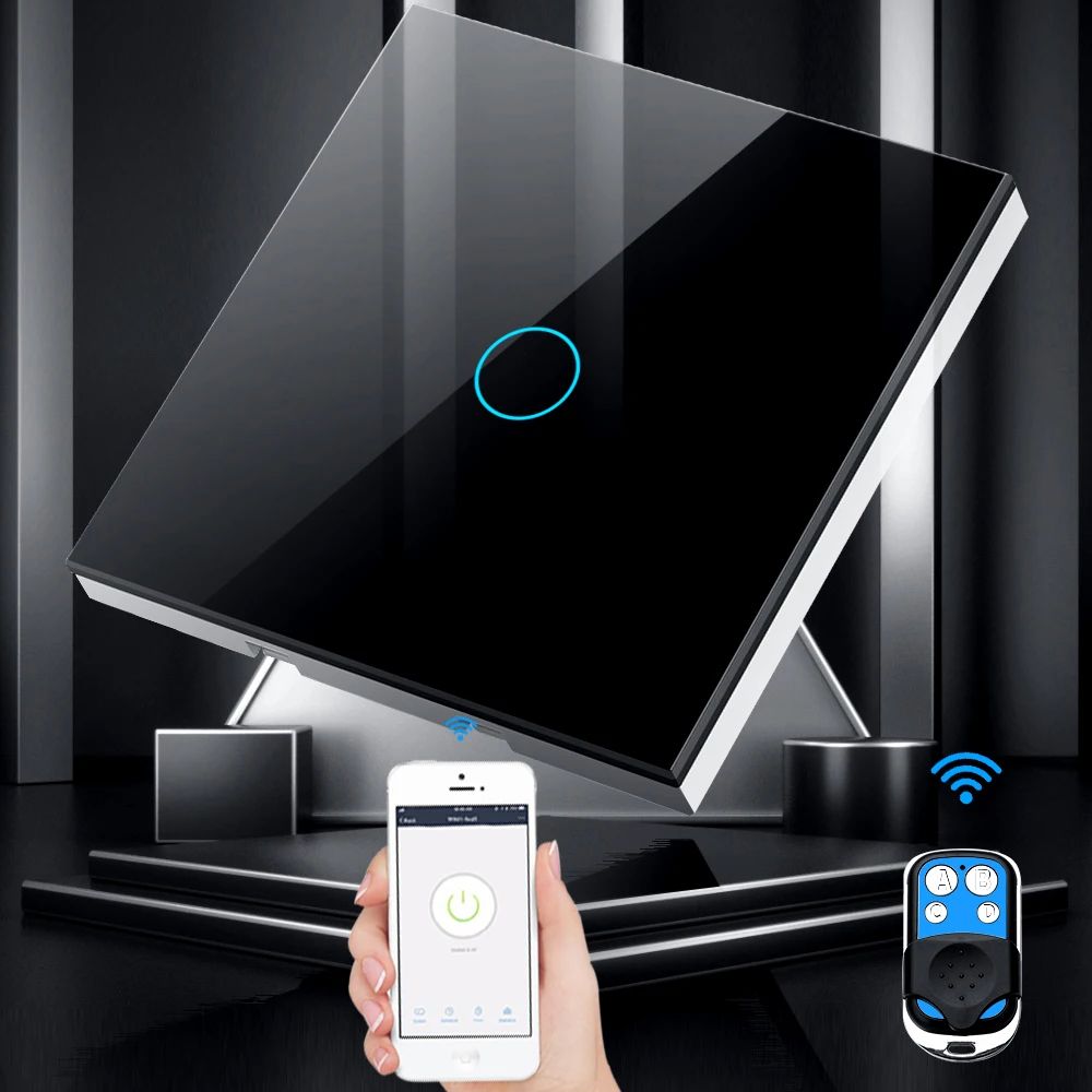 Tuya EU WiFi + RF433 スマートリモコンス - Smart Light Switch Wifi のレビューと価格
