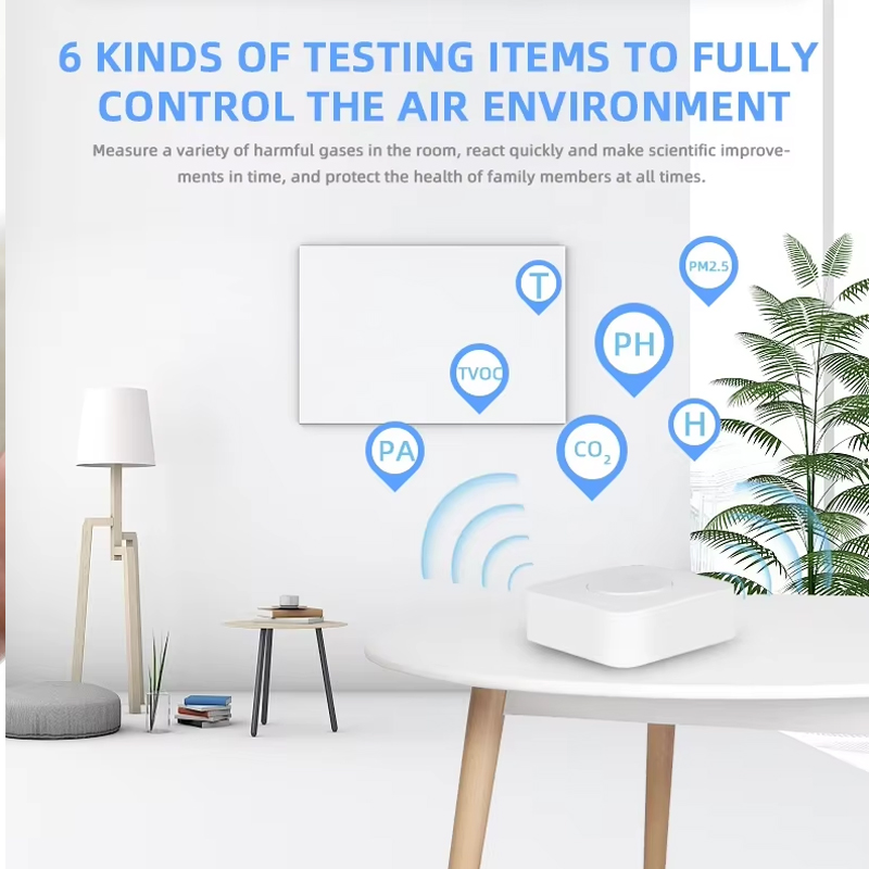 Tuya ZigBee/WiFi 空気質検出器 PM2.5  - Wifi Thermostat のレビューと価格