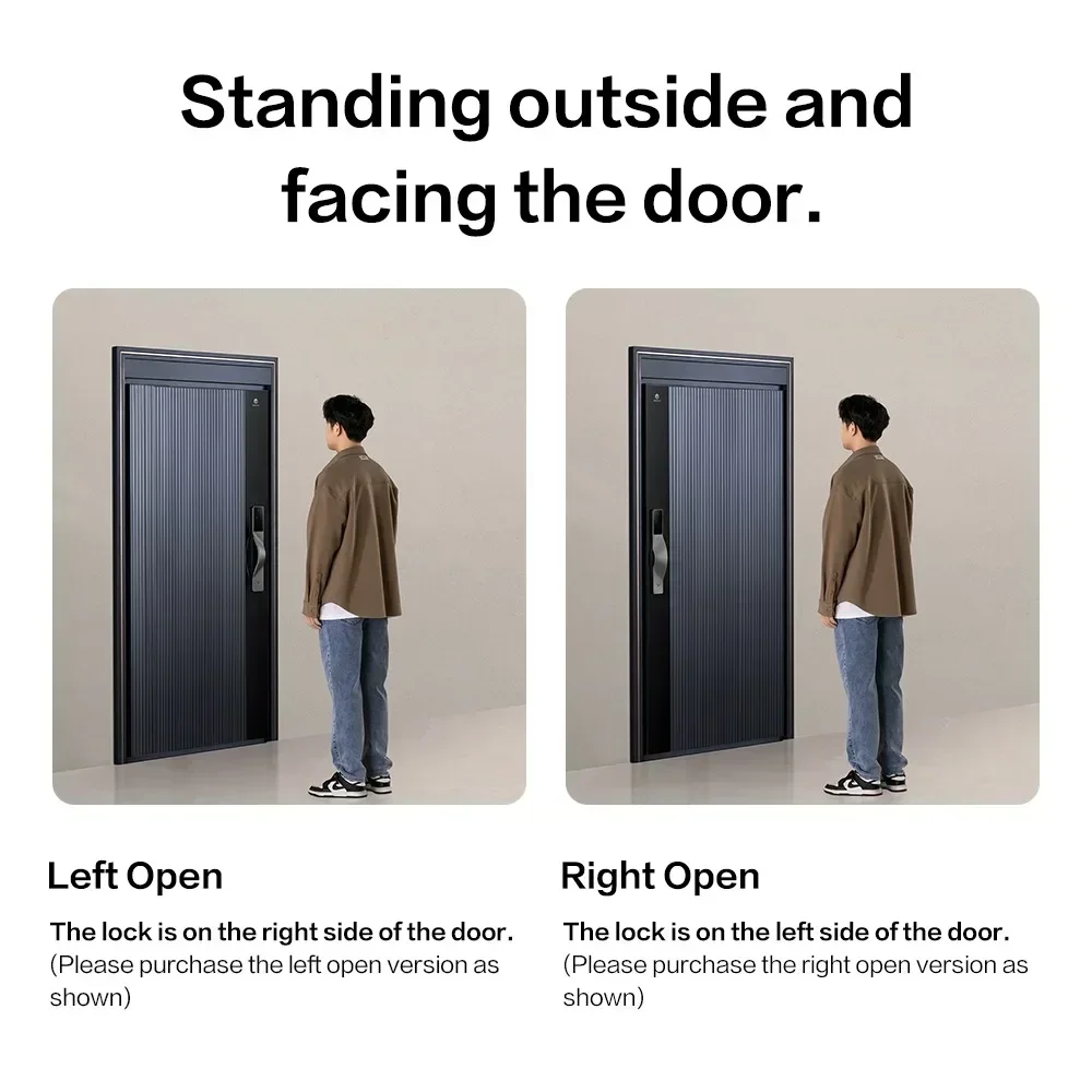 Lockin V5 Max 3D顔認証スマートロック、掌静脈 - Smart Door Lock Wifi のレビューと価格
