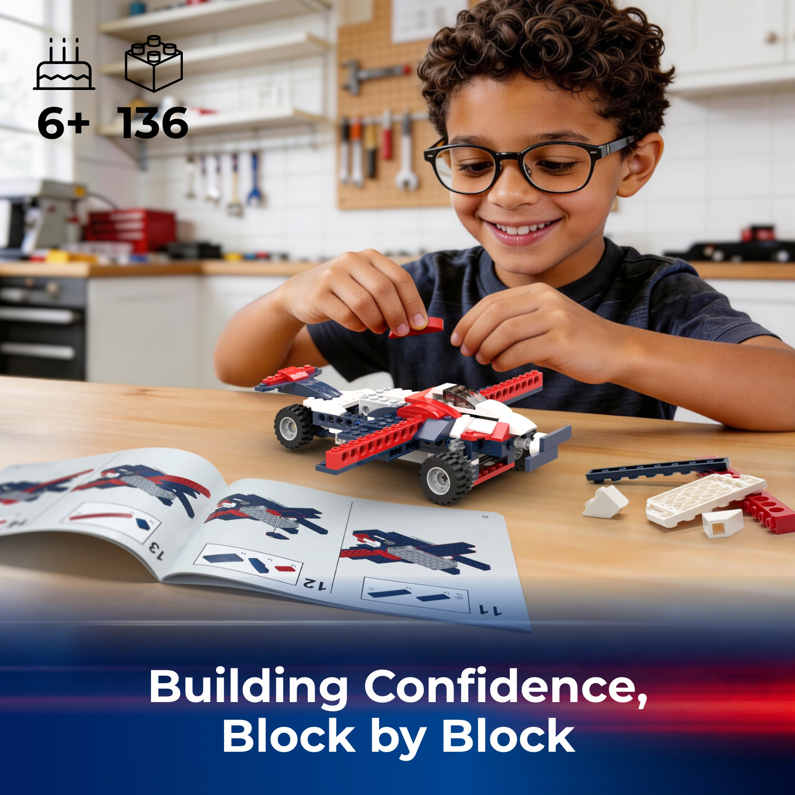 Apitor 8-in-1 STEMビルディングブロックセッ - Stem Robotics Kit のレビューと価格